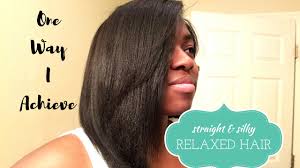 Many individuals with wavy hair want their hair to be straight since it is believed that they are less this technique works best when you are home for most of the day and want straight bouncy bob for. How I Get My Relaxed Hair Bouncy Shiny And Silky Part 1 Youtube