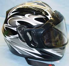 Buy Snowmobile Helmet Flip Up Modular Full Face Small Red