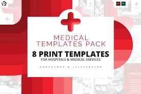Ad Medical Templates Pack By Brandpacks On Creativemarket Medical Templates Pack For Adobe Photoshop Amp Medical Trifold Brochure Template Flyer Template