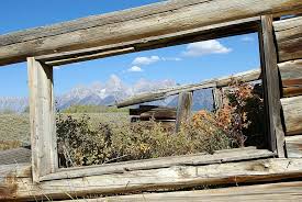 Bring your dogs on vacation with our pet friendly cabins. Window Frame Log Cabin Ruin Rustic Grand Teton National Park Wyoming Window Pikist