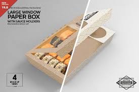 Entire site apparel mockups apple mockups apple watch art mockups bag mockups beverage mockups billboard mockups book mockups bottle mockups box mockups branding mockups brochure mockup free wine bottle. Paper Window Sushi Box Large Mockup Box Mockup Free Packaging Mockup Packaging Mockup