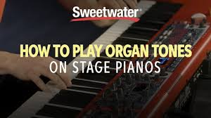 Guitars, drums, amps & effects, pro audio, keyboard & midi How To Play Organ Tones On Stage Pianos Youtube