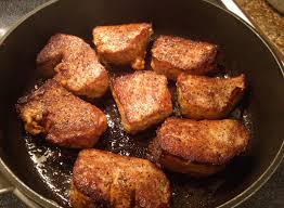 You can also use other proteins such as chicken and goat meat using this recipe. South Your Mouth Pan Seared Pork Medallions Perfect Pork Marinade
