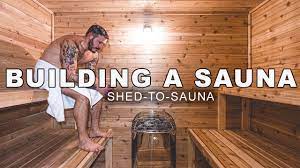 How to Build a Sauna - YouTube
