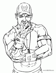 World wrestling entertainment evan bourne coloring page. Wwe John Cena Coloring Pages Coloring Home