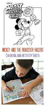 Don't miss the premier of disney junior's new series, mickey and the roadster racers! Mickey And The Roadster Racers Coloring Sheets And Start Your Engines Dvd Out August 15th Fun Learning Life Mickey Roadster Racers Birthday Mickey Roadster Racers Party Mickey Party