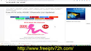 IPTV M3U ADULT 18+ CHANNELS PLAYLIST FOR VLC PLAYER - EPORNER