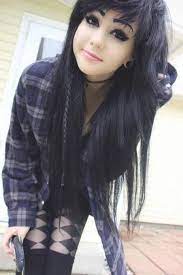 1) long curly emo hairstyle. Emo Hairstyles Inspired Beauty Cute Emo Girls Emo Hair Indie Scene Hair