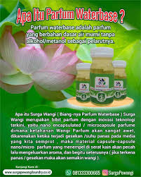 Apa Itu Parfum Waterbase Parfum Waterbase Adalah Pewangi Yang Dalam Produksi Pengolahannya Sampai Pada Hasil Akhir Tanpa Menggunakan Alkohol Parfum Teknologi