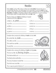 4th Grade 5th Grade Reading Writing Worksheets Simile Or Cliche Greatkids 4th Grade Reading Worksheets Figurative Language Worksheet Reading Worksheets