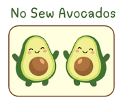 No Sew Avocados