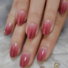 Description matte acrylic fantasy acrylic collection is bursting with intense shimmering random cut glitters in assorted colors for a shatter. Amazon Com Lightcoral Ombre Artificial False Nails Sleek Uv Gel Acrylic Nail Oval Medium Color Tips With Gluetabs 24pcs Beauty