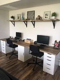 23 Stunning Farmhouse Desk For The Home Office In 2020 Home Office Setup Home Office Decor Home Office Design