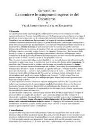 Il decameron è stato scritto dopo la peste del '48, nei primi mesi del 1349 fino all'anno secondo alcuni '51 e secondo altri '53. La Cornice Del Decameron Critica Di Getto Docsity