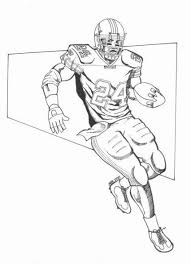 41 New Ideas For Sport Art Drawing Coloring Pages Football Player Drawing Football Players Football Coloring Pages