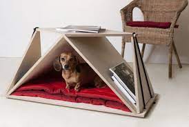 Depending on the style, ottomans can easily perform a variety of functions. Dual Purpose Nidin Coffee Table Doubles As A Pet House Home Harmonizing