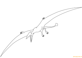 All dinosaur coloring pages including this pterodactyl coloring page can be downloaded and printed. Pterodactyl Dinosaur Coloring Pages Dinosaurs Coloring Pages Coloring Pages For Kids And Adults