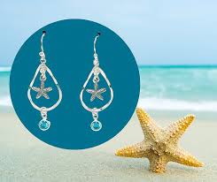 Star of the Sea Earrings » Dreamscape Jewelry Design
