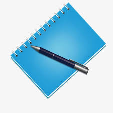 Notebook And Pen Vector Stationery Pens Pen And Paper Pen