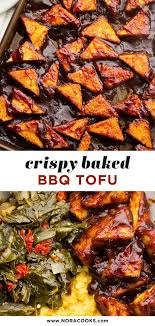 Southern Inspired Crispy Baked Bbq Tofu Is Easy To Make Completely Addictive And Perfect In Bowls Sandwiches Tofu Recipes Easy Vegan Bbq Recipes Bbq Recipes