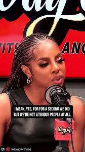 #realhousewivesofpotomac star ⭐️ @therealcandiace went @Way Up With Angela  Yee and dove into the alleged cheating allegations w/ her husband Chris and  his relationship w/ her mother has been since ...