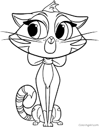 Puppies do not open their eyes until they are around 12 days old. Hissy From Puppy Dog Pals Coloring Page Coloringall