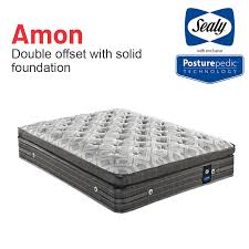 King size mattresses (15) results. Sealy Amon Plush Mattress Real Beds