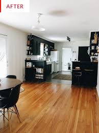 These hardboard and wood painting panels offer rigid support for tempera, encaustic paints and more. Before And After Black And White Paint Updates A Kitchen With Wood Paneling Kitchn