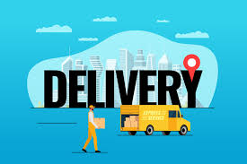 We service your shipments via a diverse operating infrastructure. Express Delivery Service Lorry Truck Ordering Concept Big Text With Gps Pin Geotag On Modern City And Male Courier With Package Box 2141545 Vector Art At Vecteezy