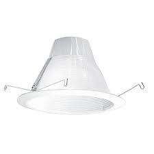 Basement electric trim ring installation. 6 Recessed Lighting Air Tight White Baffle White Trim