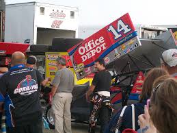 Tony Stewart At Attica Raceway 6 11 Tony Stewart Times Square Ohio