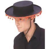 Spanish Hat With Pom Poms Party City Spanish Hat Spanish Theme Party Outfit Party Theme Outfits
