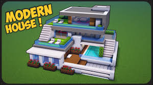 Cara membangun rumah modern di minecraft wikihow. Cara Membuat Rumah Modern Simple 3 Lantai Minecraft Modern Pt 67 Youtube