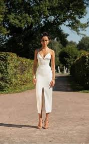 Sleeve Style Regular Dresses Length Above Knee Mini Silhouette Sheath Pattern Type Plaid Nec Wedding Dresses For Girls Fashion Inexpensive Wedding Dresses