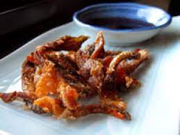 Try This Fried Salmon Skin Recipe For A Crispy Snack Recipe Fried Salmon Recipes Salmon Skin