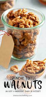 Toffee Walnuts Nut Recipes Snack Recipes Snacks