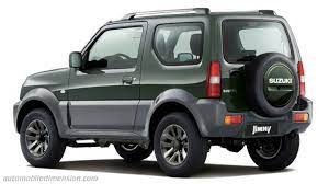 Aktuelle suzuki jimny maße zum vergleich mit. Suzuki Jimny Abmessungen Kofferraumvolumen Und Innenraum