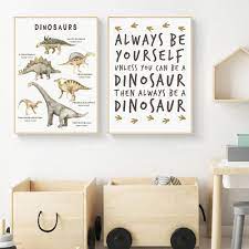 Maybe you would like to learn more about one of these? 2021 Boy Room Wall Art Print Dinosaur Canvas Painting Modular Print Playroom Poster Chart Educational Picture Nursery Kids Room Decor From Zuihangyuan1 3 32 Dhgate Com