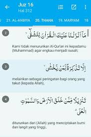 Read or listen al quran e pak online with tarjuma (translation) and tafseer. Tajwid Surah Thaha Ayat 2 4 Plis Butuh Bgt Brainly Co Id