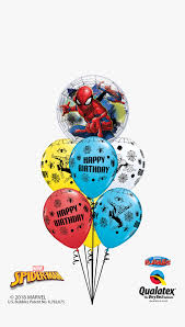 Superheroes backdrop,avengers banner,spiderman backdrop,hulk birthday party,iron man party supplies,captain america background digital file. Spiderman Birthday Bubble At London Helium Balloons Qualatex Hd Png Download Kindpng