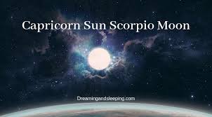 Capricorn Sun Scorpio Moon Personality Compatibility