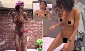 Artist strips on Germanys Celebrity Big Brother | Daily Mail Online