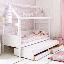 Barney Playhouse Trundle Bed Children S Beds Barker Stonehouse House Beds For Kids House Frame Bed Kids Single Beds