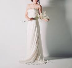 Looking for a satin wedding dress to create your perfect look? Calla Crushed Silk Satin A Line Wedding Skirt Larimeloom