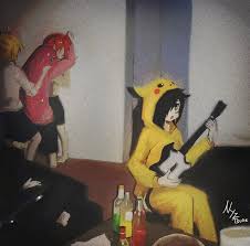 Kiyo's mahjong party - naked truth