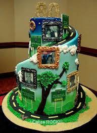 May 23, 2012 · there are creative ways to celebrate birthdays, even if you don't have much money. Road Of Life 80th Birthday Cake Cake By Cakes Rock Cakesdecor