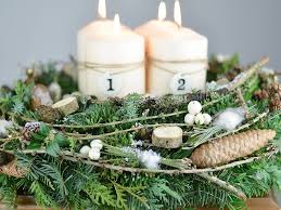 Aus neu mach alt oder. Diy Im Shabby Chic Stil Adventskranz Aus Naturmaterial Mit Einem Hauch Weiss