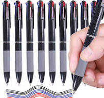 3 in 1 Red/Black/Blue Ink Color 0.7mm Student Ballpoint Pens Ball Point  Writing Stationery Fine School Supplies Pencils Office - AliExpress