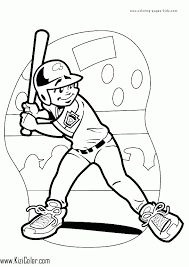 Free coloring pages baseball players: Baseball Coloring Pages Kizi Coloring Pages