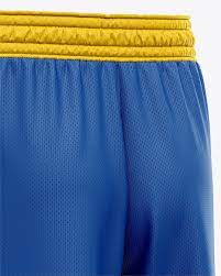 Download Men S Basketball Shorts Mockup Back Half Side View In Apparel Mockups On Yellow Images Object Mockups